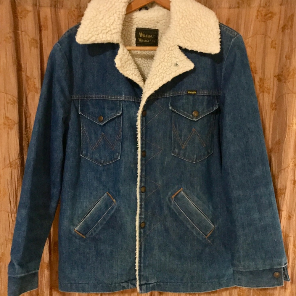 Vintage Wrangler Sherpa Jacket